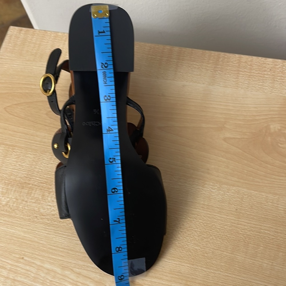 See By Chloe Haya High-Heel Black Sandal - New - Picture 9 of 9